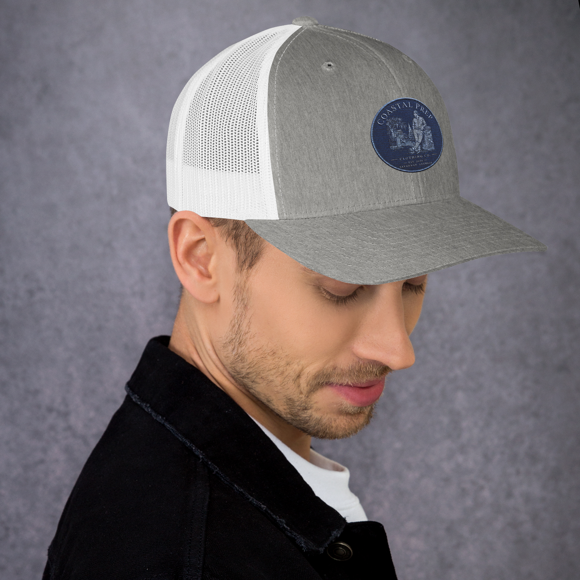 Coastal Prep Outfitters “Original Coastal Roots” Trucker Cap