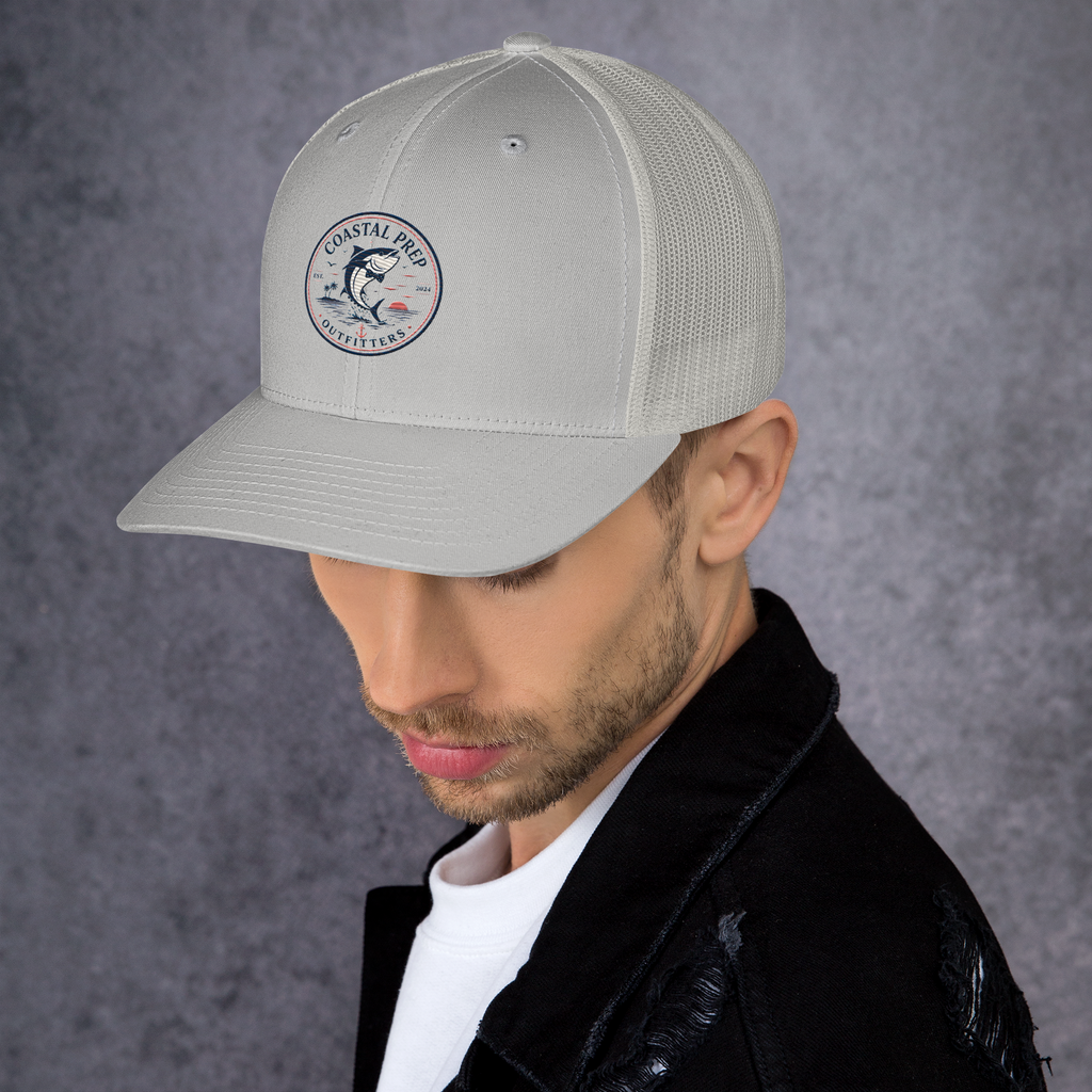Coastal Prep Outfitters “Bow-Tie Tuna” Trucker Cap