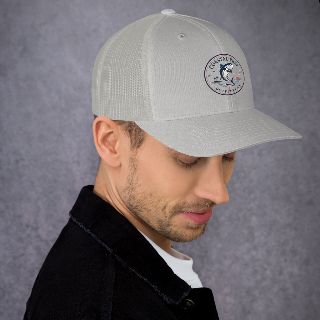 Coastal Prep Outfitters “Bow-Tie Tuna” Trucker Cap