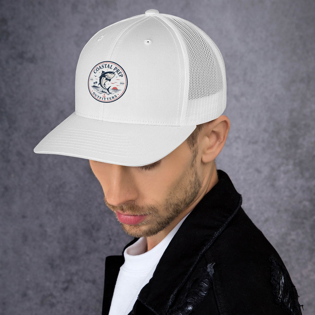 Coastal Prep Outfitters “Bow-Tie Tuna” Trucker Cap