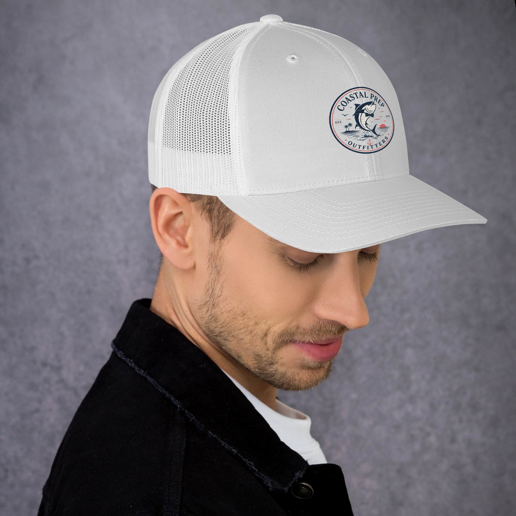 Coastal Prep Outfitters “Bow-Tie Tuna” Trucker Cap