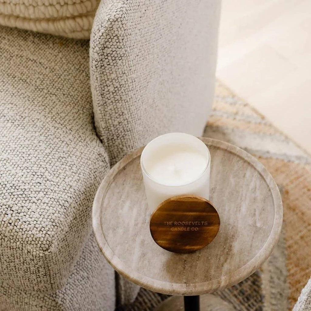 Rocky Mountain Candle - Leather and Cedarwood Scent