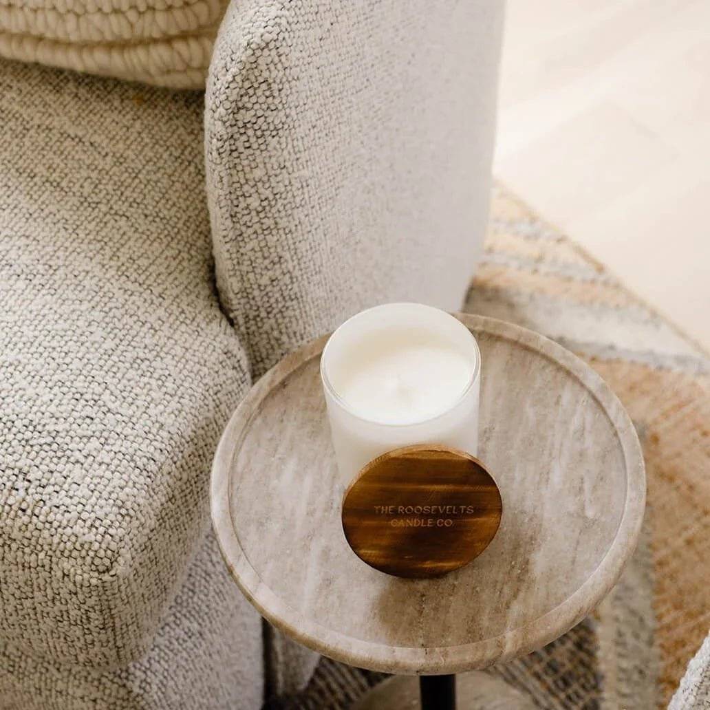 Rocky Mountain Candle - Leather and Cedarwood Scent