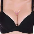 Sizzling Deep U Cup Bras For Women And Girls Push Up Bras Seamless Backless Intimates Female Underwear