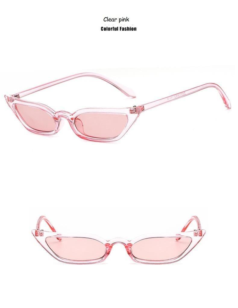 Small Leopard Cateye Design Women Sunglasses Vintage Glasses For Women Summer UV Eyewear Protection Eye Catching Cool Sunglasses For Women Goggles Plastic Frame