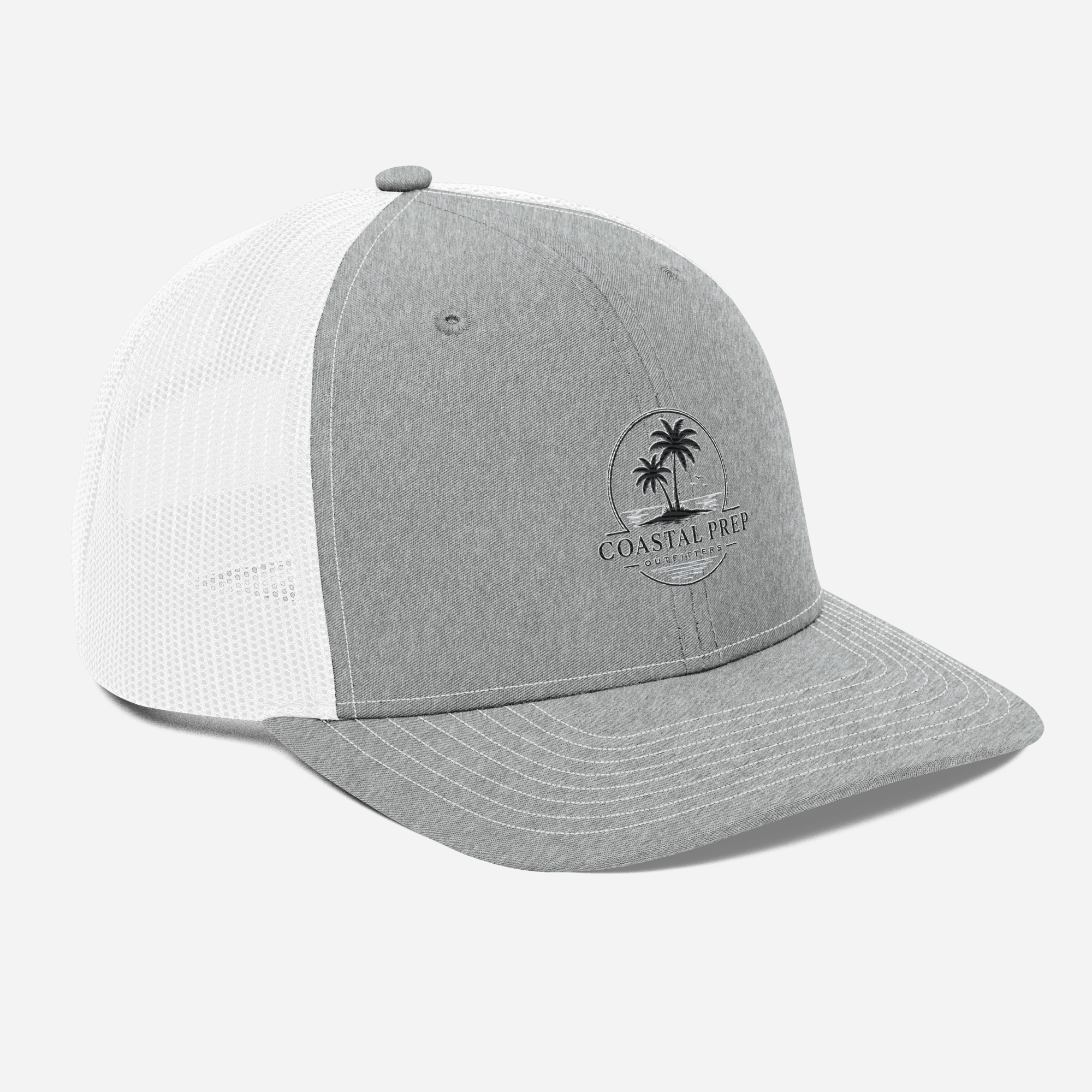 Richardson 112 Palm Sunset Trucker Hat | Coastal Prep Outfitters Mesh Snapback