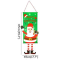 Super Cute Merry Christmas Decorations For Home Ornaments Garland New Year Xmas Door Decor Hanging Cloth Gifts