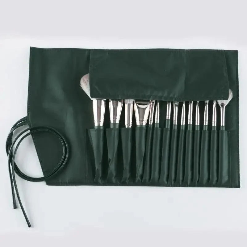 Super Quality 14Pcs Makeup Brushes Set Cosmetic Foundation Powder Blush Eye Shadow Lip Blend Wooden Make Up Brush Tool Kit