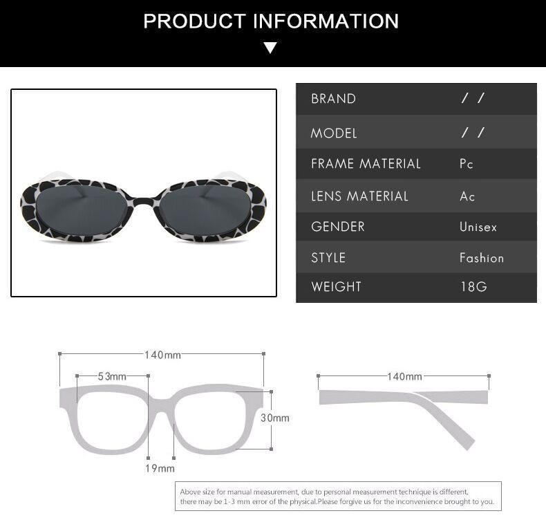 Tiny Small 90s Sunglasses Women Polarized Retro Oval Shape Sunglasses For Woman Designer Sun Glasses For Female Elegant Small Frame Cool Vintage