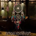 Traditional Handicrafts Original Five-ring Dream-catcher Pendant Pure Handicraft Production Fengling Hanging Feathers Ornament Creative Gifts Home Wall Decoration Girls