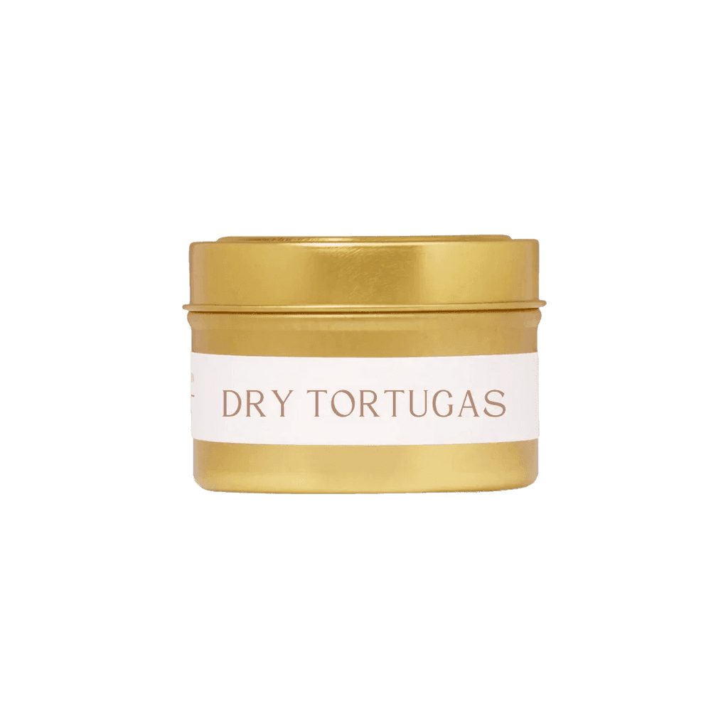 Dry Tortugas Scented Travel Candle with Coastal Aroma
