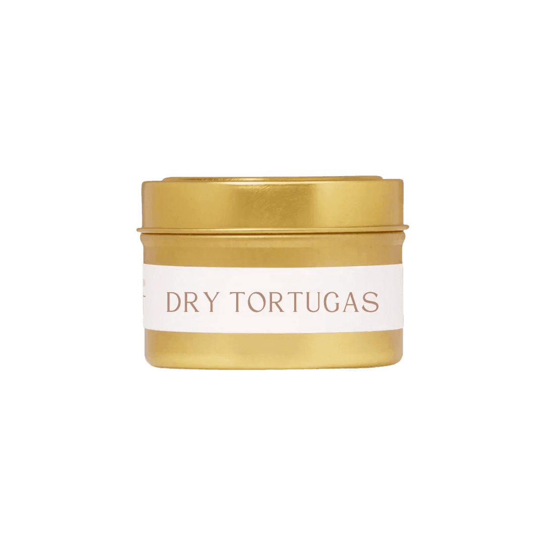 Dry Tortugas Scented Travel Candle with Coastal Aroma