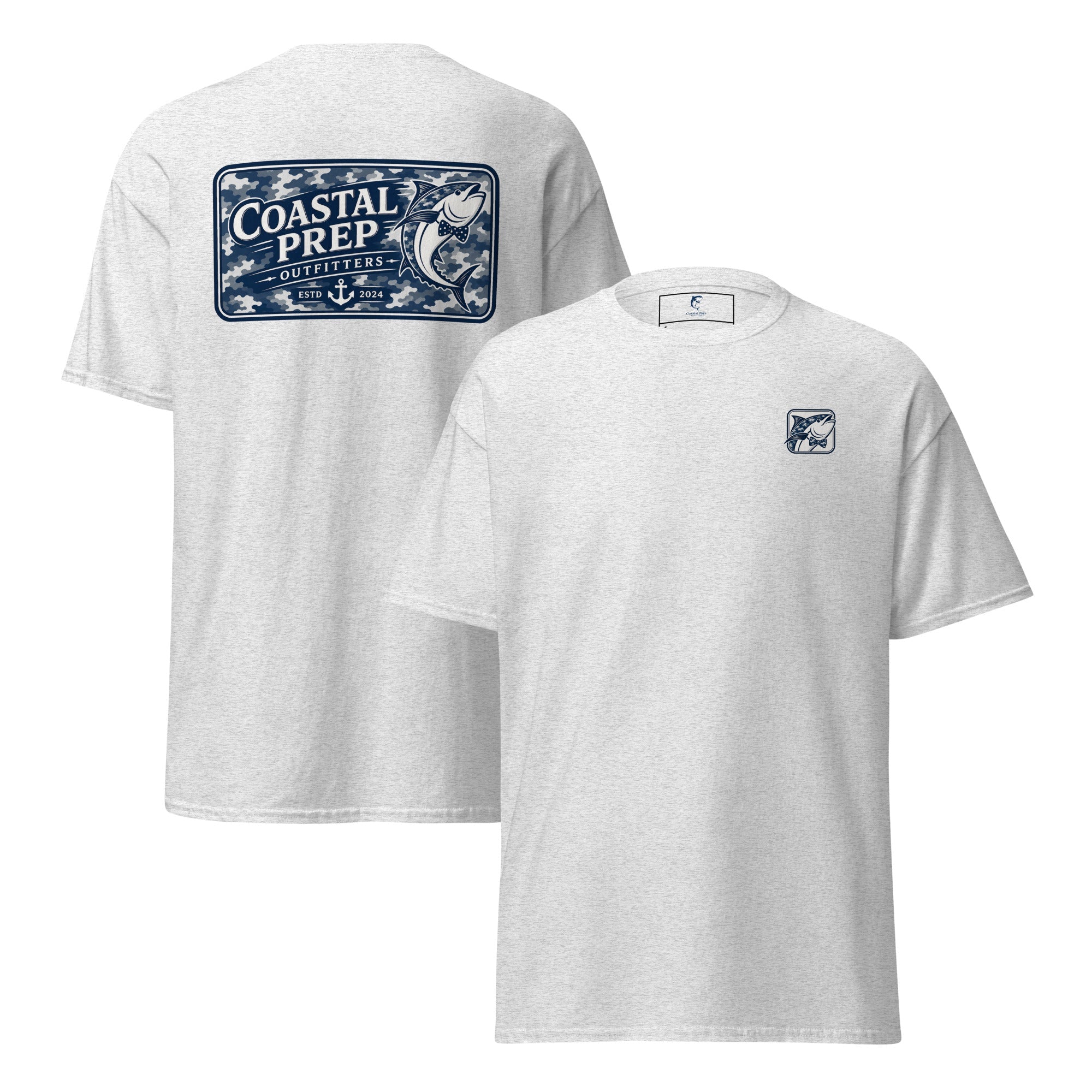 Coastal Prep Outfitters | Camo Tuna Badge Classic Tee