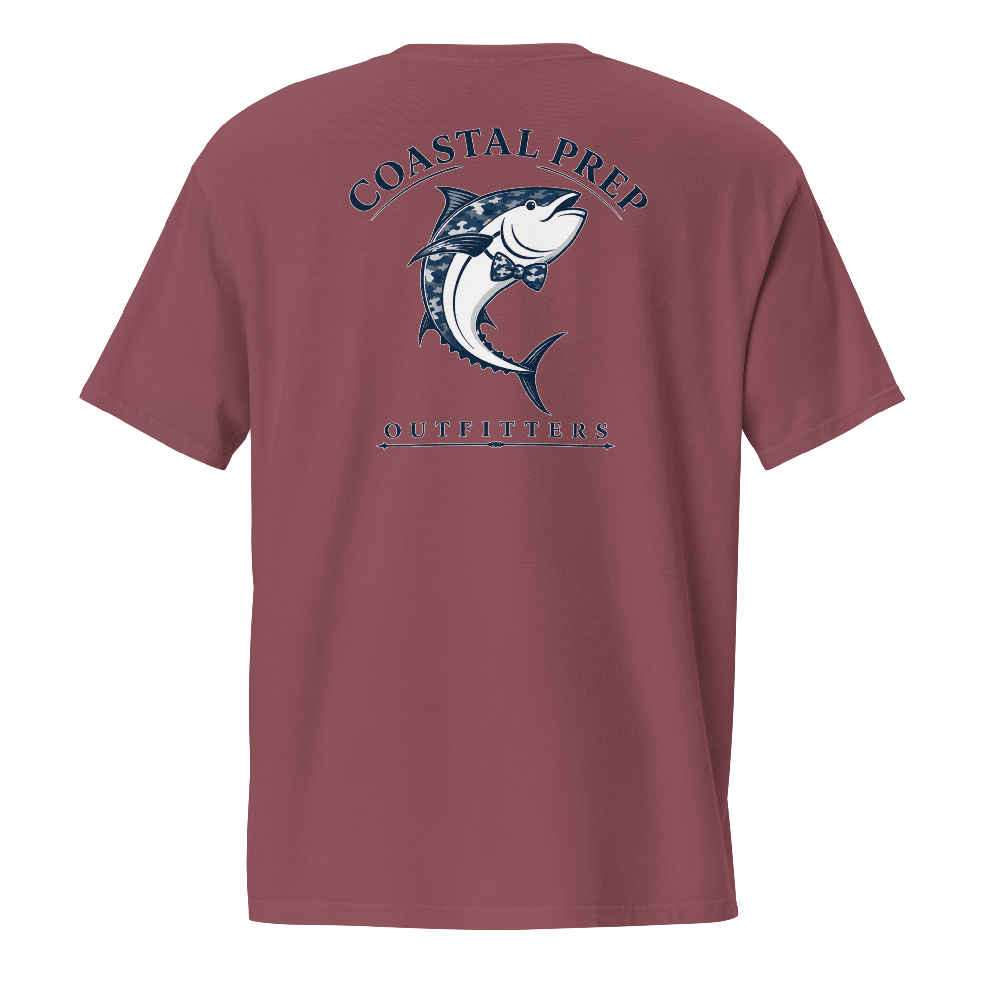 Coastal Prep Outfitters | “The Bowtie Tuna” Camo Pocket Tee