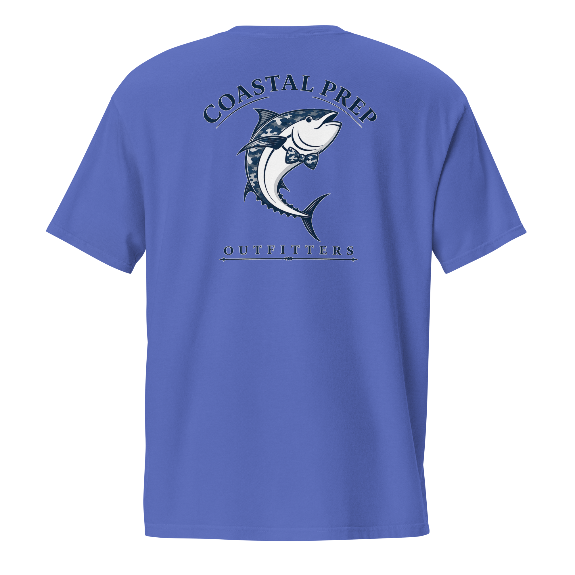 Coastal Prep Outfitters | “The Bowtie Tuna” Camo Pocket Tee