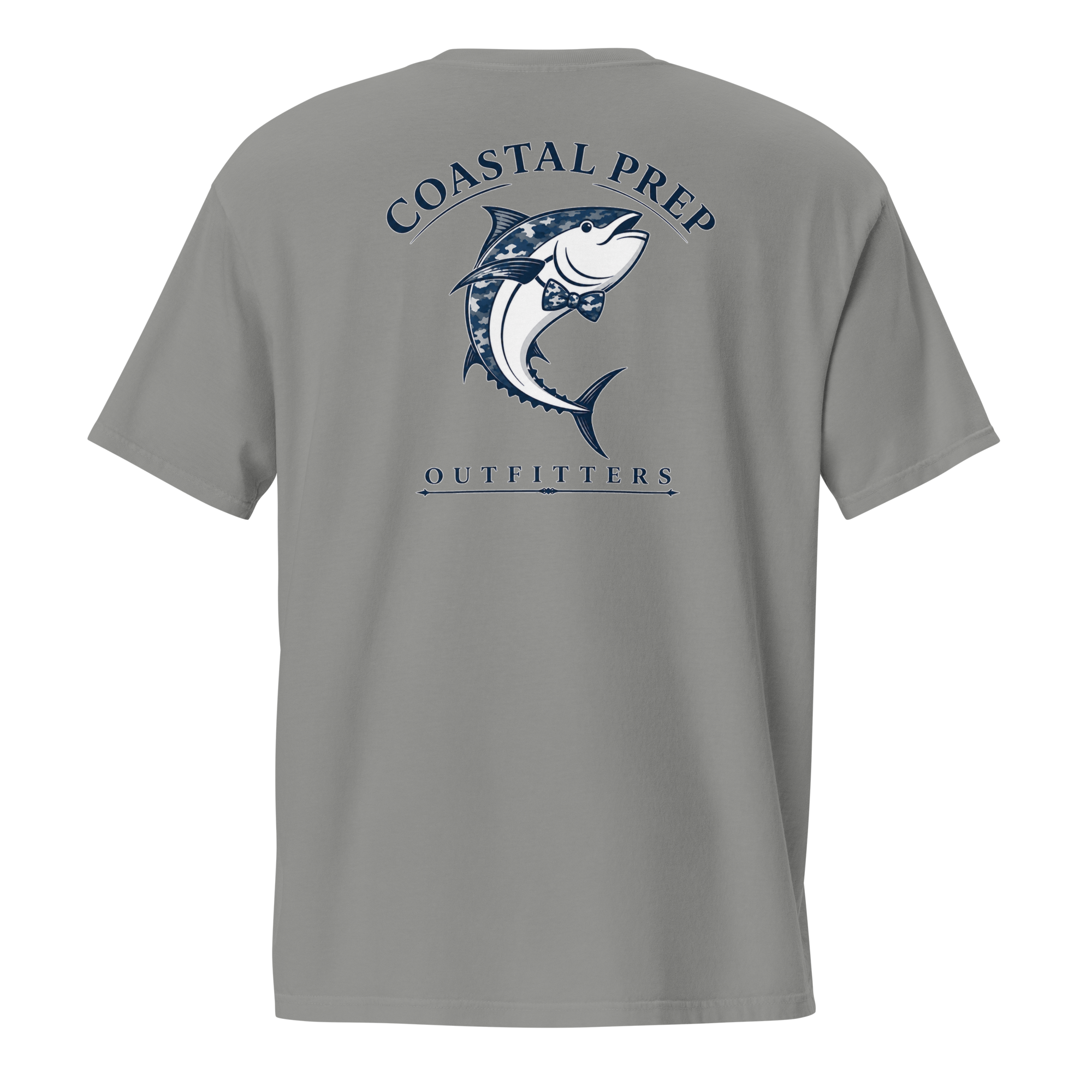 Coastal Prep Outfitters | “The Bowtie Tuna” Camo Pocket Tee