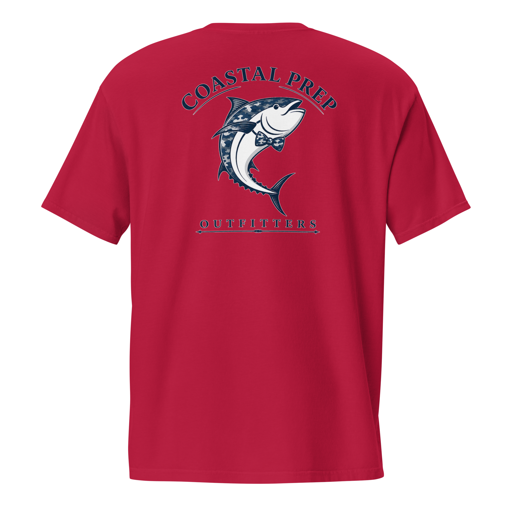 Coastal Prep Outfitters | “The Bowtie Tuna” Camo Pocket Tee