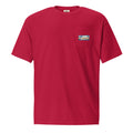 Navy Bow Tie Tuna Pocket Tee | Comfort Colors® Garment-Dyed T-Shirt | Coastal Prep Outfitters