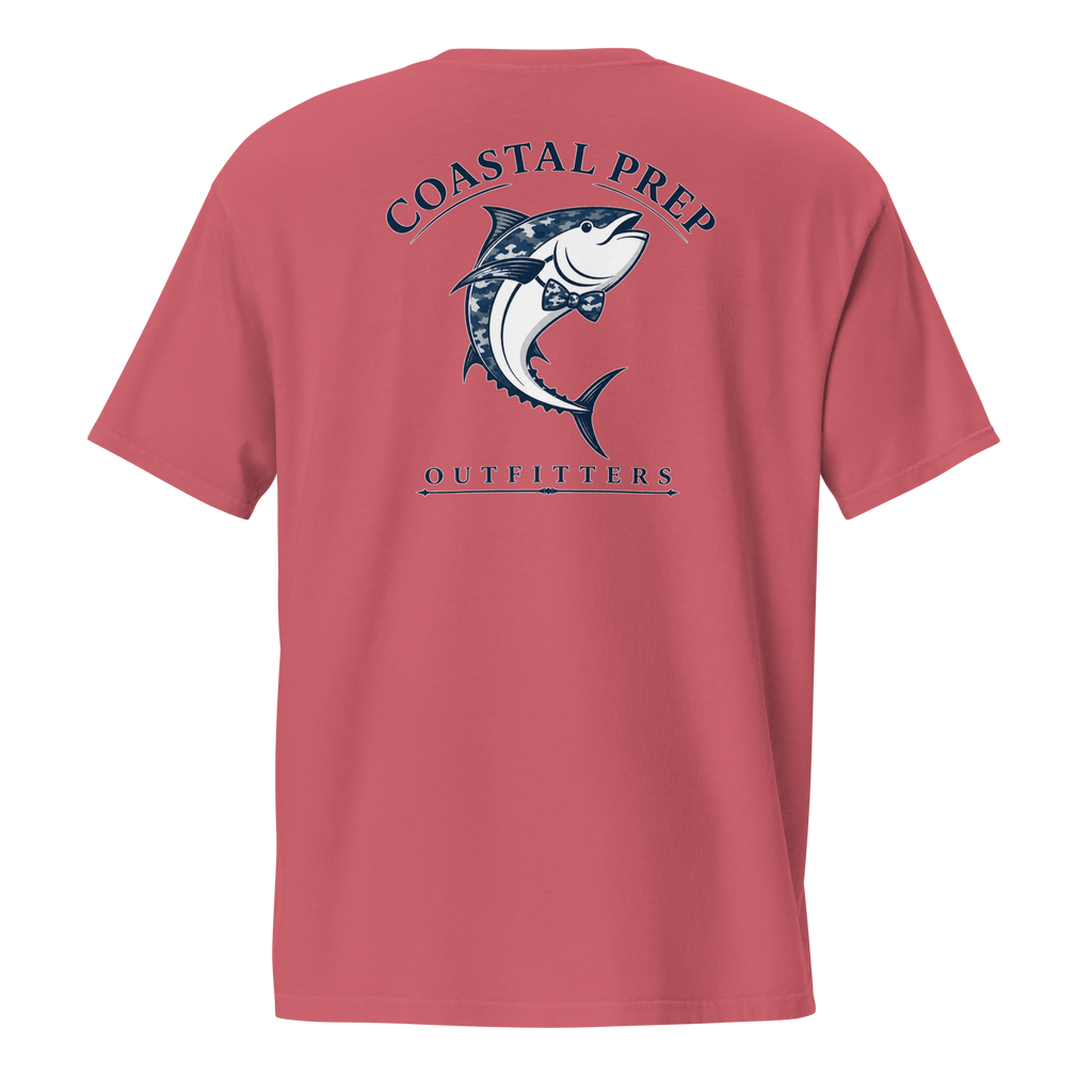 Coastal Prep Outfitters | “The Bowtie Tuna” Camo Pocket Tee