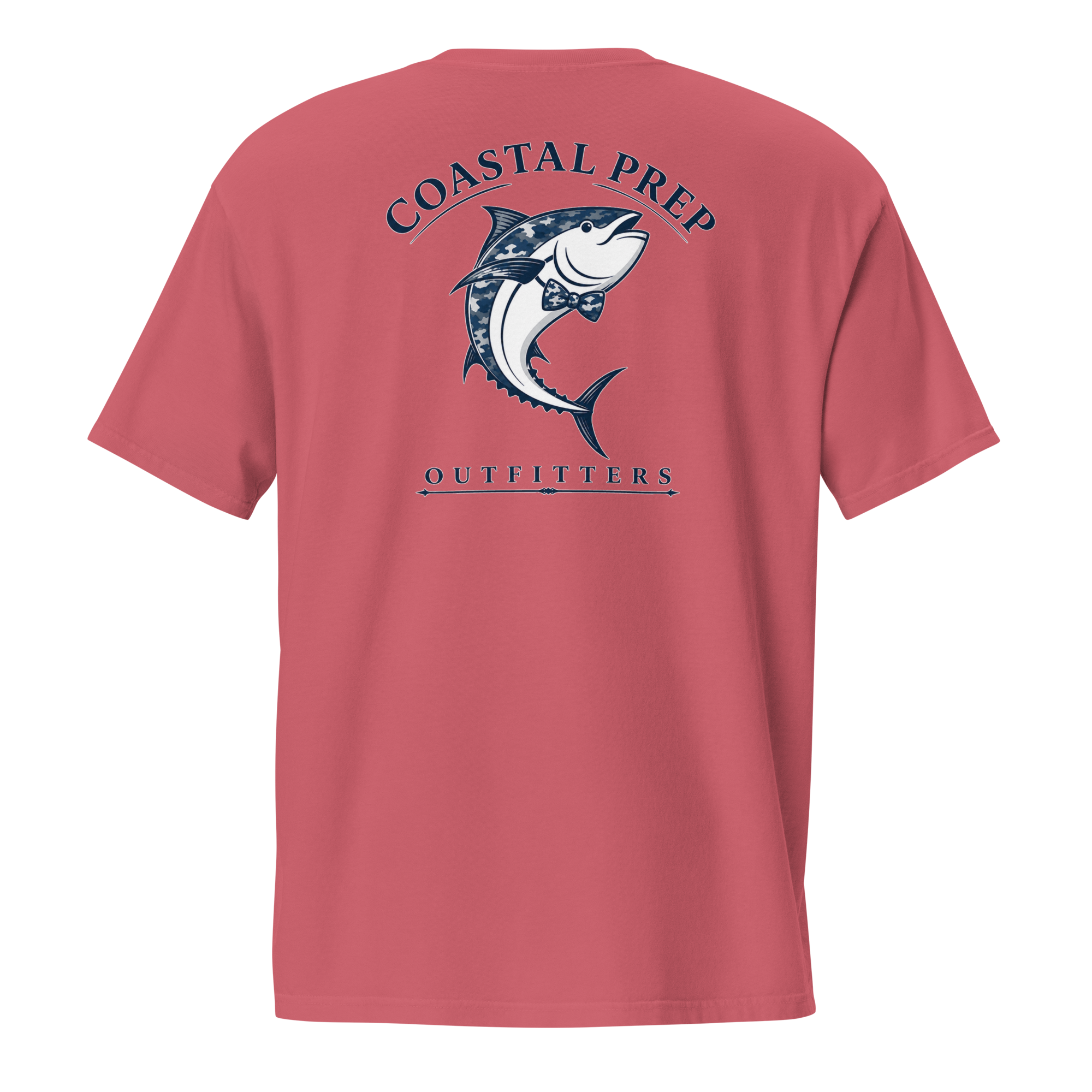 Coastal Prep Outfitters | “The Bowtie Tuna” Camo Pocket Tee