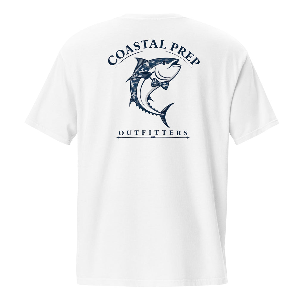 Coastal Prep Outfitters | “The Bowtie Tuna” Camo Pocket Tee