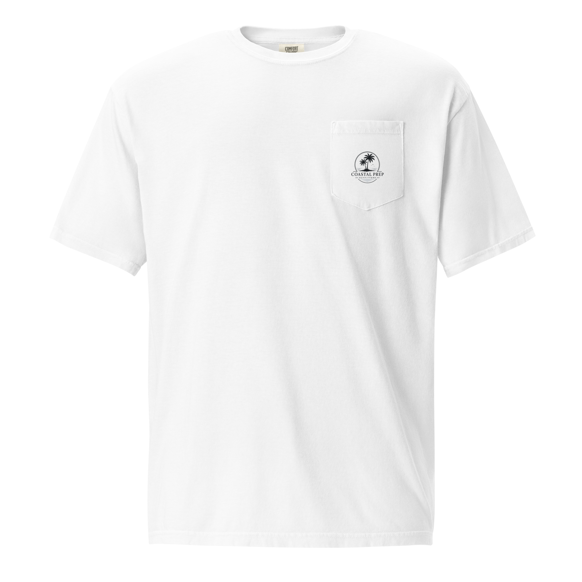 Dark Sky’s Bow Tie Tuna Pocket Tee | Comfort Colors® Garment-Dyed T-Shirt | Coastal Prep Outfitters