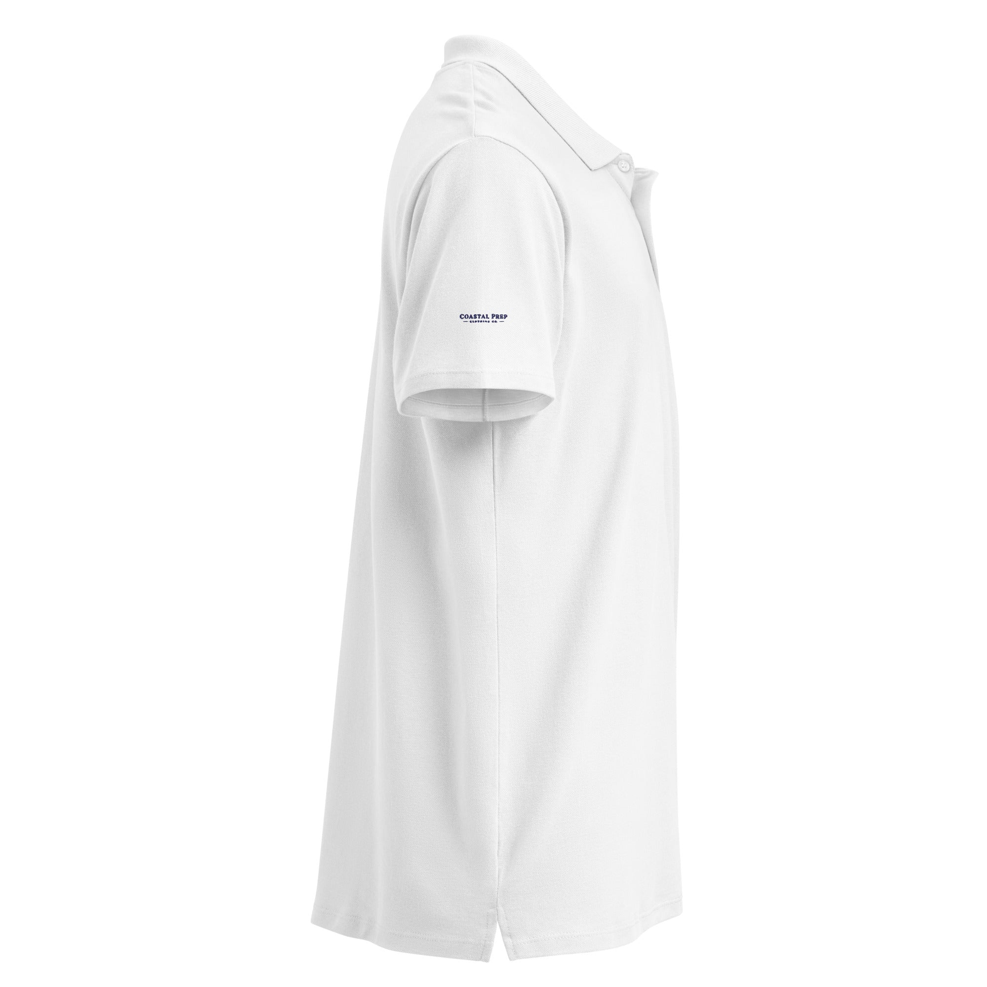 Coastal Prep Outfitters “Bow Tie Tuna” Premium Pique Polo Shirt