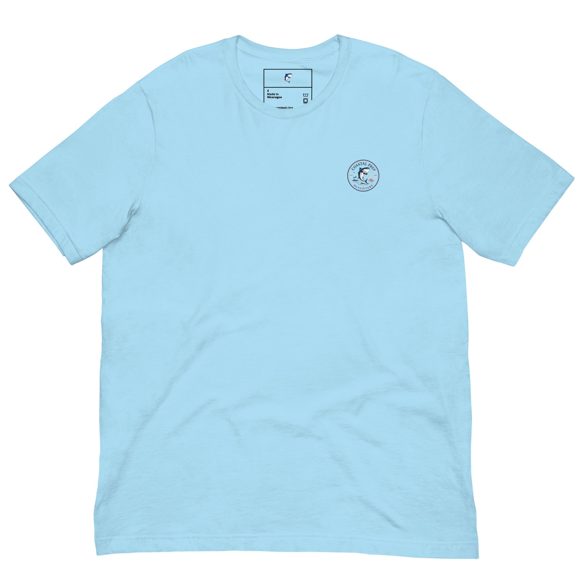 Coastal Prep Outfitters “Bow Tie Tuna Sunset Jump" Unisex tee