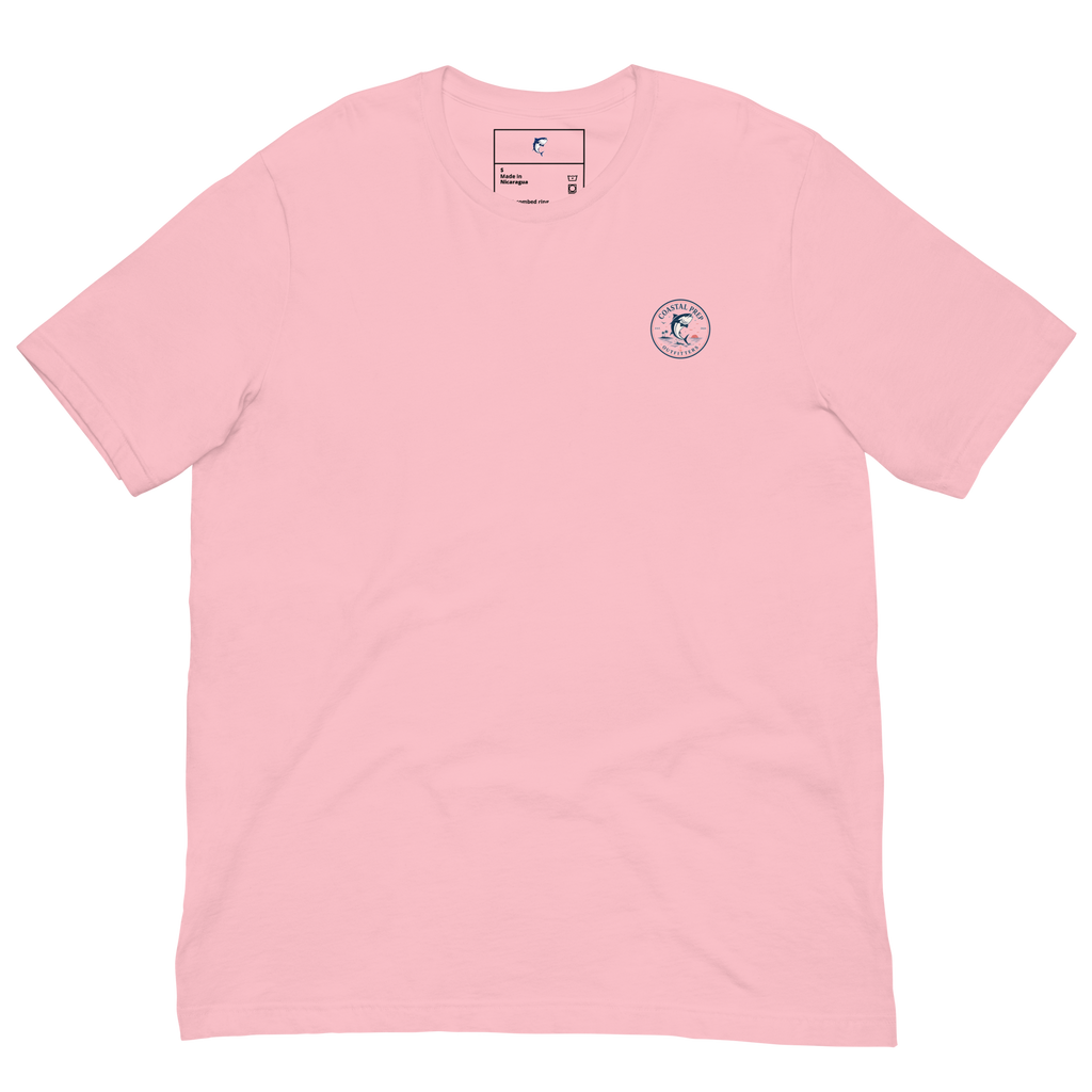 Coastal Prep Outfitters “Bow Tie Tuna Sunset Jump" Unisex tee