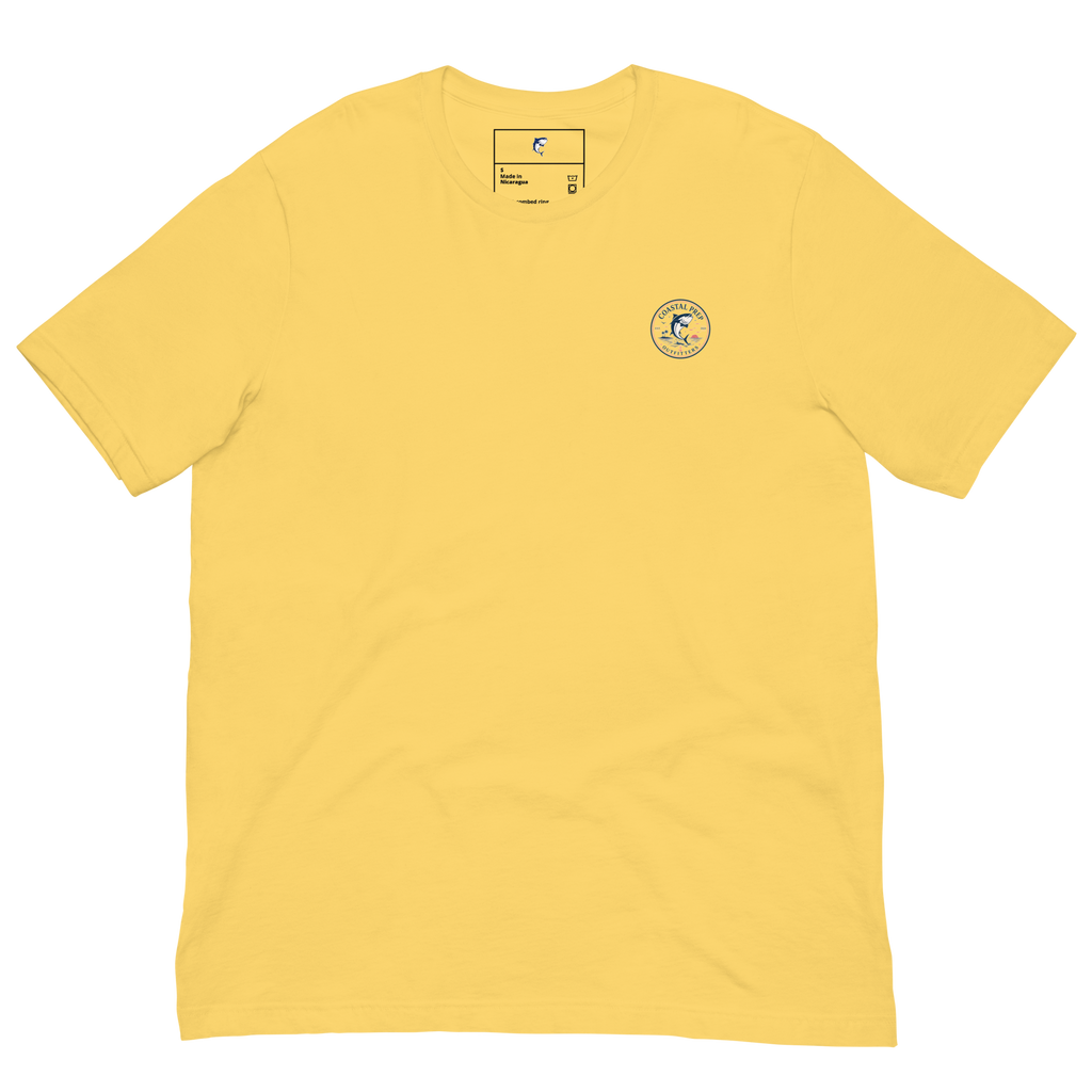 Coastal Prep Outfitters “Bow Tie Tuna Sunset Jump" Unisex tee