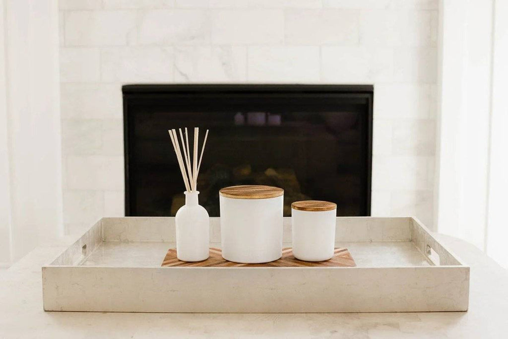 White Sands 3 Wick Candle with Sea Salt and Jasmine