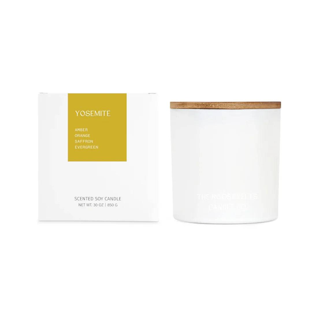 Yosemite Amber Orange Saffron Candle Experience